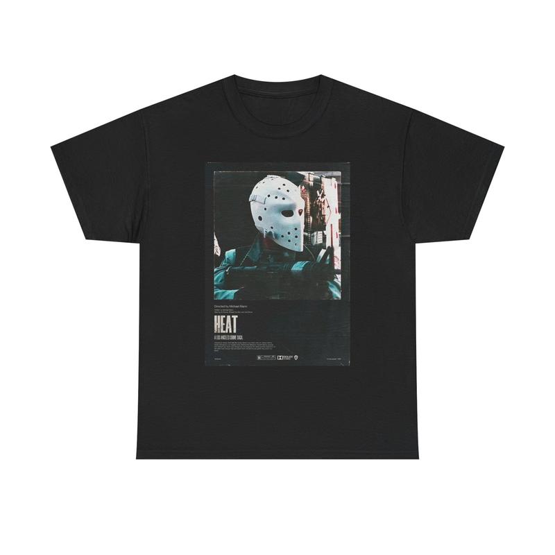 Heat Movie Poster 90s Graphic Unisex T-shirt Heavy Cotton Tee