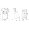 General Damper Actuator 4Nm 0-10V / 4-20mA Modulating In HVAC System Electric Actuator ADC24V / AC100-240V Drive