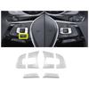 6pcs Steering Wheel Control Button Decoration Trims Compatible with For Passat B7 B8 and For JETTA for Left Hand Drive Cars