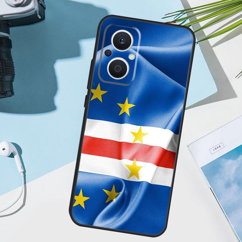 Cape Verde Flag Coat of Arms Cover For OPPO Reno 14 F 12 11 10 13 Pro 11F 12F 13F 7 8 Lite OPPO Find X8 X6 X5 X9 Pro Case