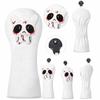 Duurzame Golf Head Covers Witte Golf Putter Cover Stijlvolle Golf Club Cover Golfbaan
