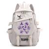 Genshin Impact Anime Cosplay Unisex Students School Bag Backpack Xiao Cartoon Bookbag Laptop Travel Rucksack Outdoor Kids Gifts