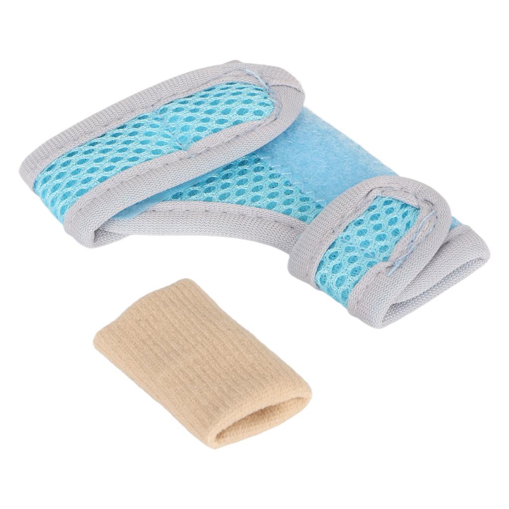Kids Left Thumb Splint Thumb Wrist Stabilizer Joint Correction Protection Support Brace with Finger Sleeve XS for 3
