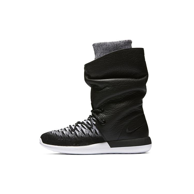 (WMNS) Nike Roshe 2 Flyknit Hi Black White Women s 861708-002 EU 35.5
