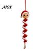 Winter Yarn Crafts for Family Christmas Spiral Crochet Kit, DIY Snowman Santa Craft Handmade Project Hanging Ornament Tree Mantel Decoration Keepsake