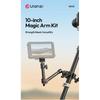 Ulanzi HD02 10 inch Magic Arm Kit with Super Clamp 1/4" Screw 360° Adjustable Ball Head Monitor Mount Camera Mount Holder