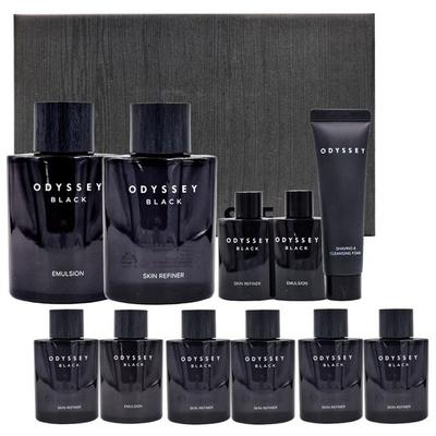 Set speciale nero 2 pezzi set speciale + Black Skin Refiner 30ml x 3 + Black Emulsion 30ml x 3 x 1 regalo