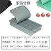 YFFSFDC Silicone Ice Cube Tray, 15-Piece Set, 3.5cm Square Ice Cubes, Easy Ice Removal, with Lid, Whiskey Stone Ice Cubes, Convenient and Versatile, P