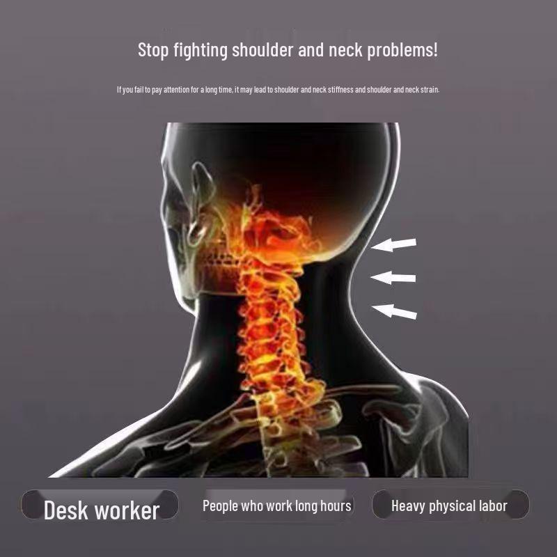 3D Spa Strickbaumwolle Massagekissen - Schlafhilfe & Nackenstütze