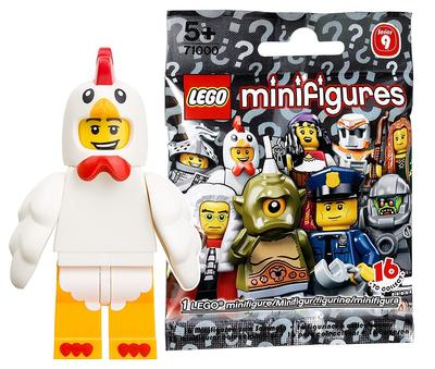 LEGO Minifigúrky Séria 9 Muž v kuracom obleku (Neotvorené) 71000-7