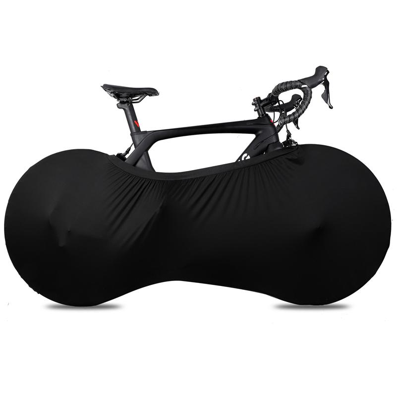 WEST BIKING MTB Road Bike Protector Wheels Cover Dust-Proof Scratch-proof Frame Chain Protective Gear 26 27.5 29 700C Storage M 24-26-700C чёрный