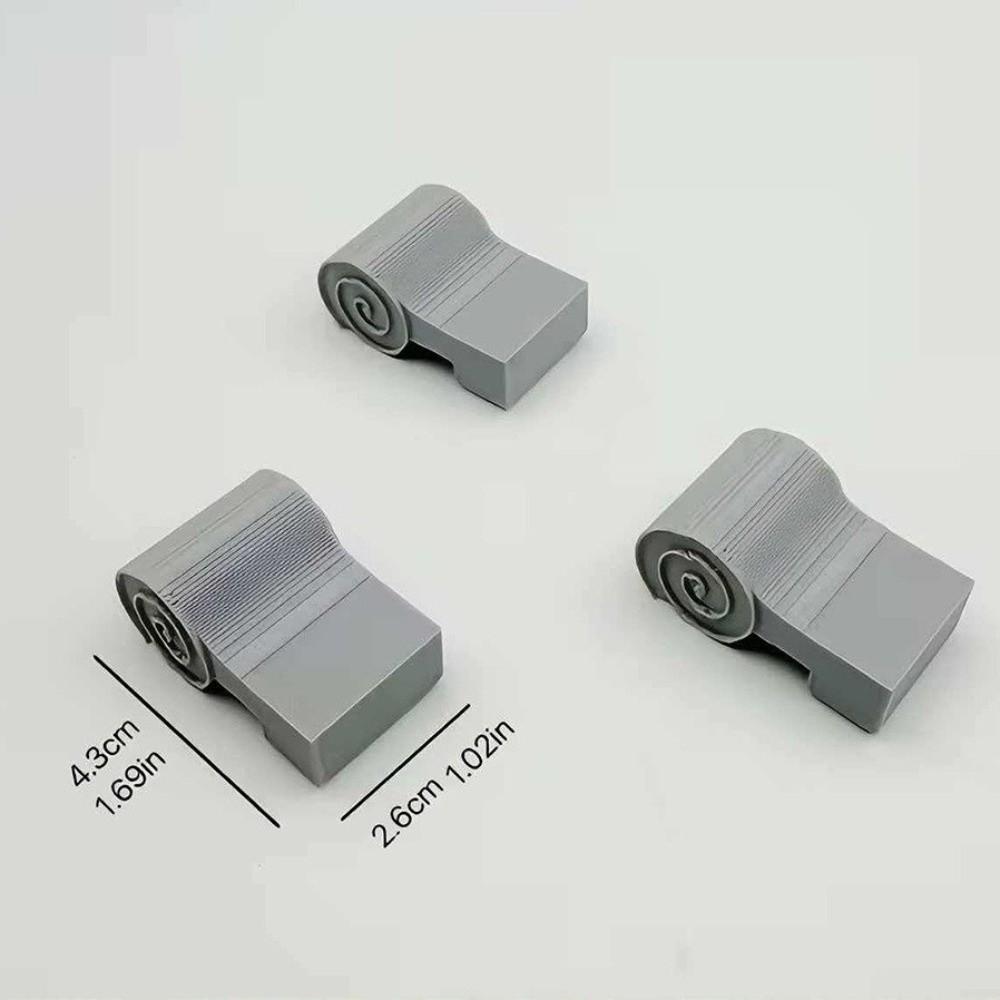 3Pcs 3D Printed Mini Cylindrical Plant Pot Risers Planter Support Blocks Indoor Potted Plants