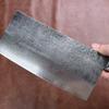 8 Inch Slicing Knife Handmade Forged Damascus Steel VG10 Blade Ebony Handle Chef Cutting Vegetables Cleaver Meat Kitchen Knives