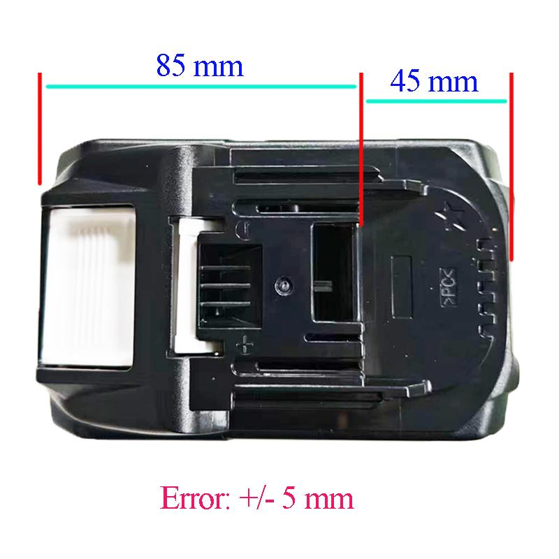 BL1880 10X21700 For MAKITA 18V Li-ion Battery Case BMS PCBA Balance Charging Circuit Board Shell Box Lithium BL1830 Housings