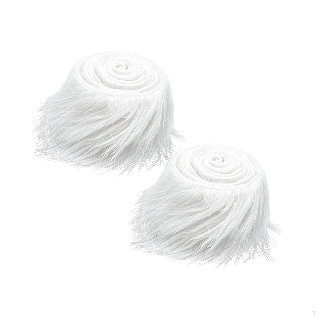 2 Pack Faux Shaggy for Toy Making And Festive Clothing Projects