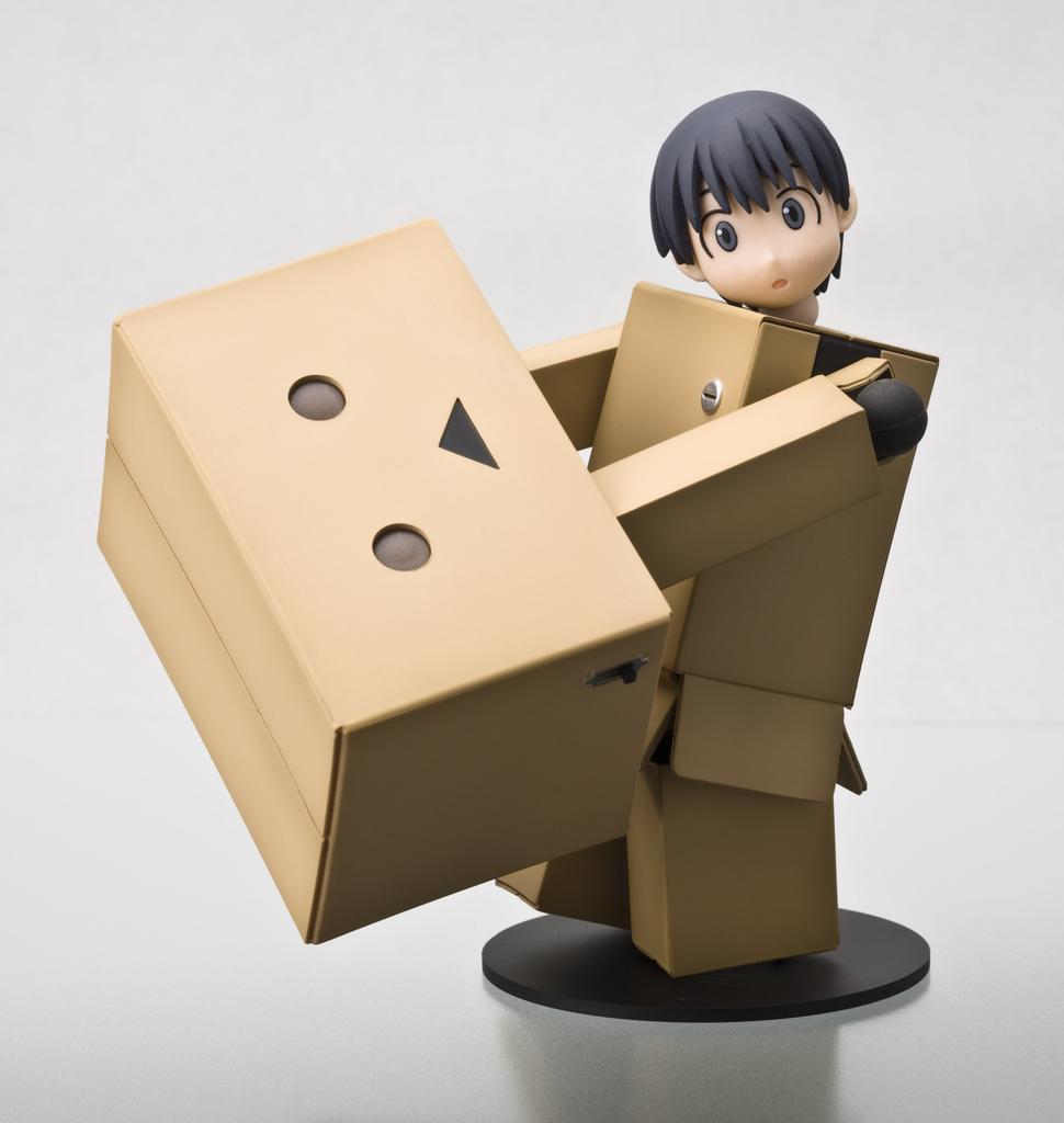 Revoltech Danbo 130mm painted movable figure Yotsubato! [Makeup BOX] Approx. ABS&PVC (resale version)