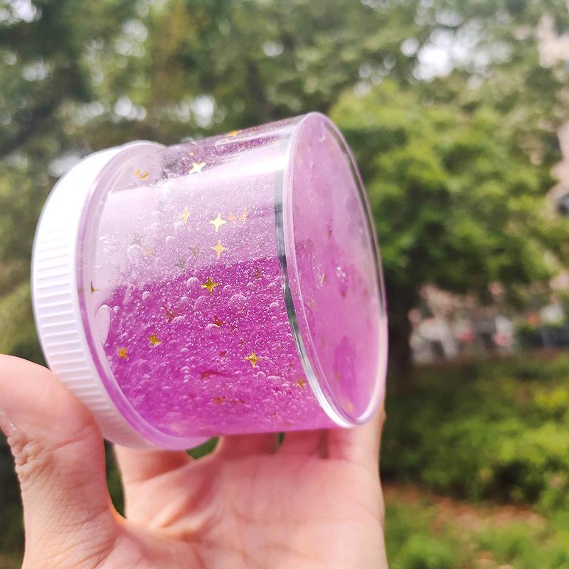 

Звездное Небо Мечты Градиентный Слайм - Девичье Сердце Пузырчатый Клей Декомпрессионная Грязь