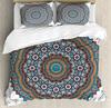 Bohemian Mandala Duvet Cover Boho Chic Hippie Bedding Mandala for Aducts Boys Girls Black White Bedroom Decoration Queen King