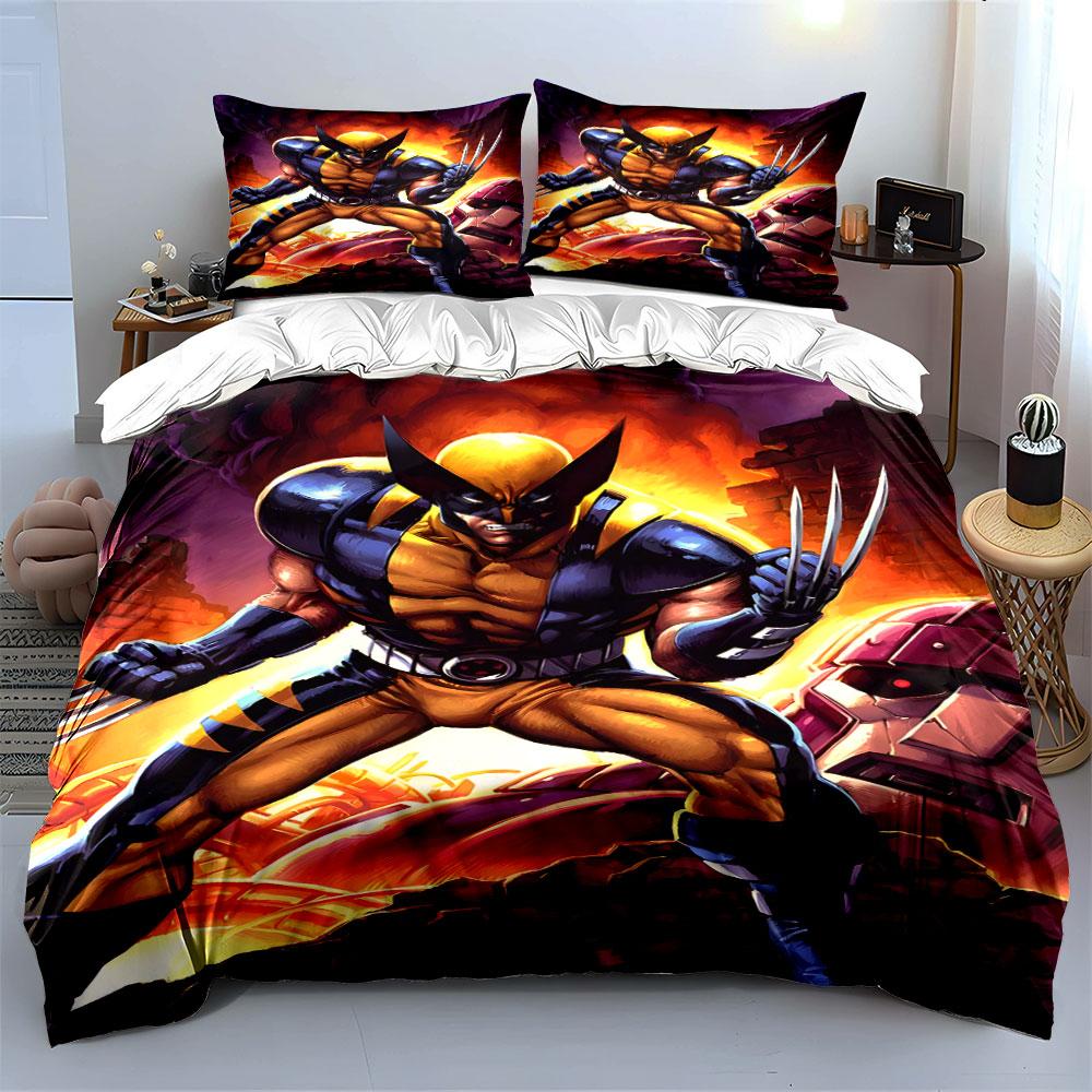"Fierce hero unleashed." Bedding sets Duvet covers Pillowcases(1* Duvet Cover 2* Pillowcases without duvet insert)