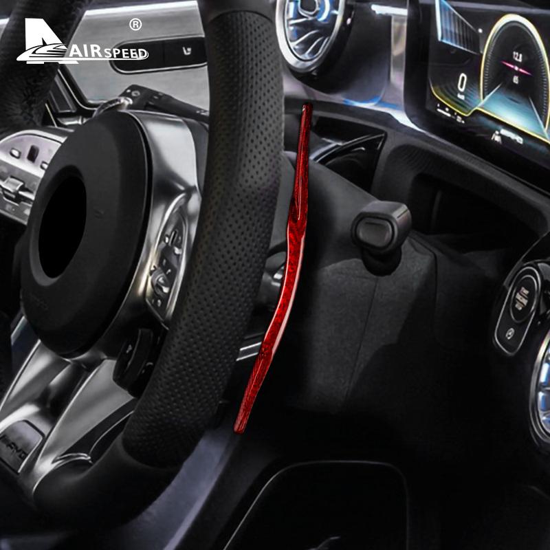 Carbon Fiber Car Steering Wheel Shifter Paddle for Mercedes Benz AMG C63 W205 E63 W213 C43 A45 G63 S63 GLA45 GLS63 Accessories