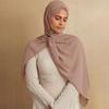 High Quality Premium Chiffon Scarf Stretchy Hijab Plain Head Scarves Women Hijab