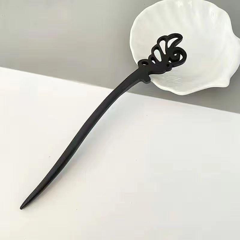 Antique-Style Wooden Hairpins: Chinese Qipao & Hanfu Headdress Accessories, Handmade for Hair Styling