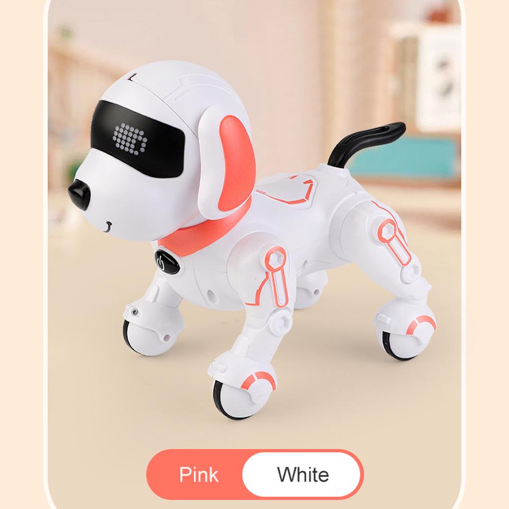 Children's Remote Control Stunt Robot Dog with Music and Dance Features
