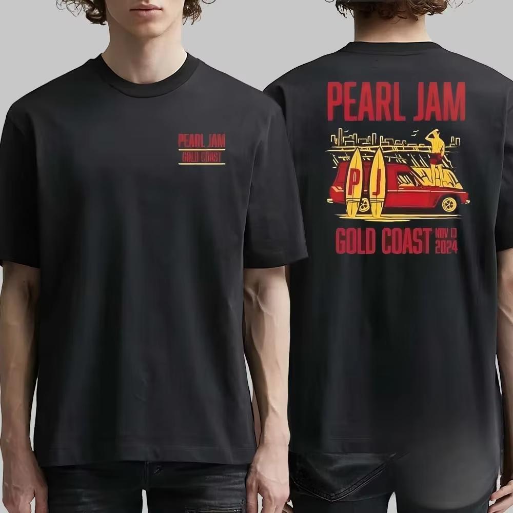 Tricou Bumbac Pearl Jam Trupa Rock Bărbați Femei Fani Esențiale Mânecă Scurtă Topuri Brand de Modă Vară Casual Zilnic