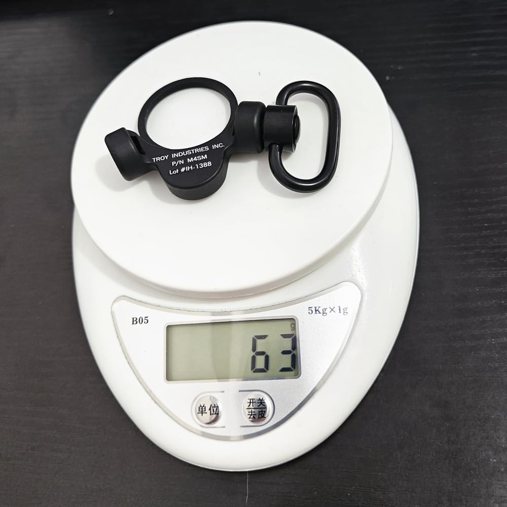 ProWildGear TROY Type Dual Side QD Sling Swivel for GBB/M4 (Black) [Parallel Import]