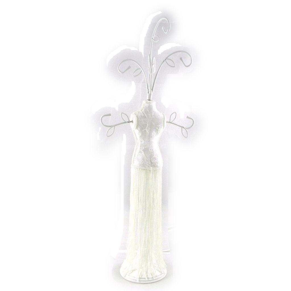 Les Trésors De Lily [H5947] - White 'Marilyn' Jewelry Stand