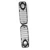 8T0807681B 8T0807682D Pair Fog Light Grill Honeycomb Grille With Trim for A5 S-Line S5 B8 RS5 Style 2008-2012 8T0-807-681-B 8T0-807-682-D