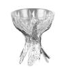 Light Luxury Metal Glass Fruit Plate High Foot Wedding Party Candy Snack European Home Decoration