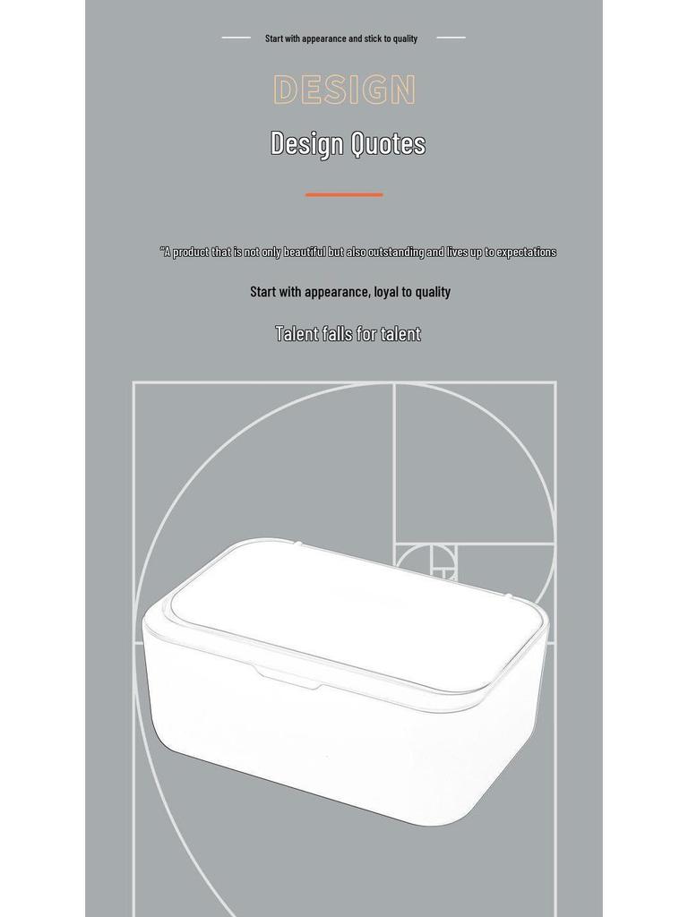 Versatile Sealed Storage Box for Wet & Dry Wipes, Masks, and Tissues