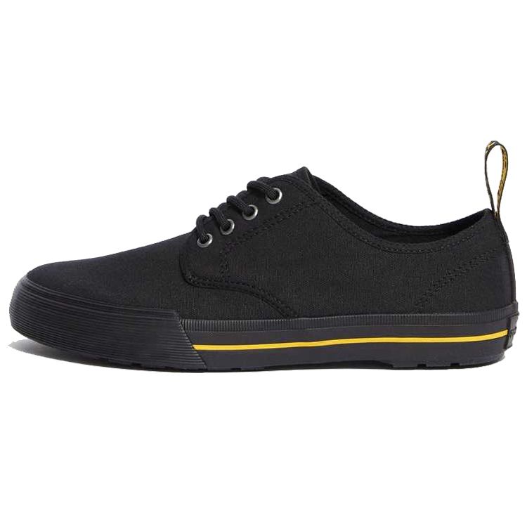 Dr. Martens Round Toe Lace-Up Low-Top Sneakers Women Sneakers Black 21951001