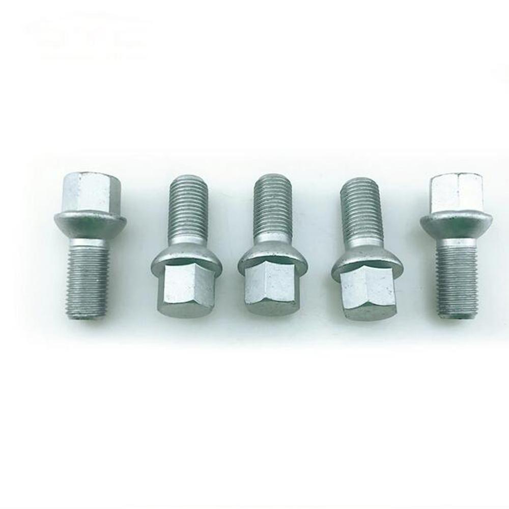 5Pcs Wheel Lug Bolts Nut For Mercedes-Benz C CLK CLS E GL ML R SL SLK 0009904907
