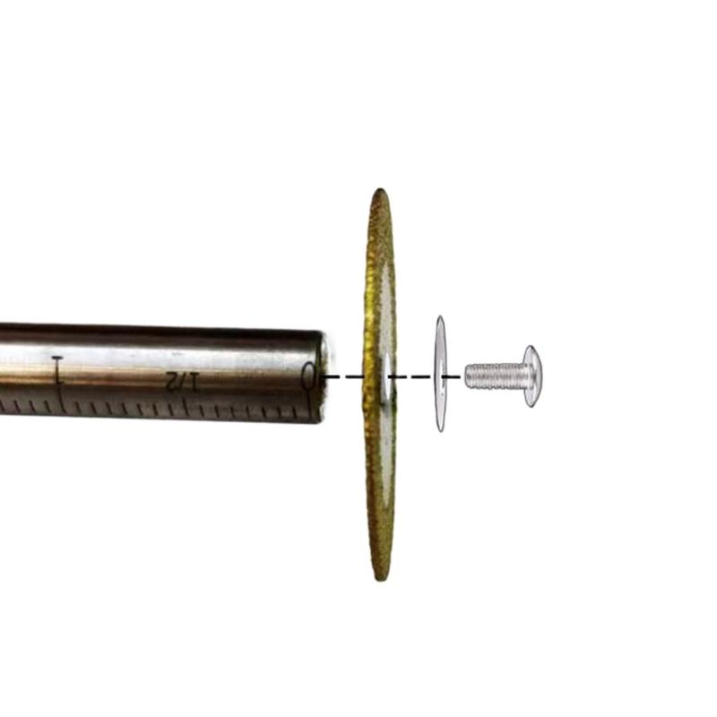 Inside Pipe Cutter for PVC Pipe Cutter Stainless Steel Plumbing Inside Cutter Tool Grit Cutting Wheel and Handle