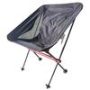 Portable Folding Moon Chair, Compact Fishing Camping Chair, Lightweight 7075 Aluminum Outdoor Stool for Travel, Hiking, Picnic