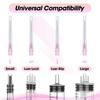 100pcs/Box Sterile Pointed Syringe Needles 1inch 1.5inch 18G-27G Stainless Steel for Liquid Dispensing Lab Vet Pet Injection
