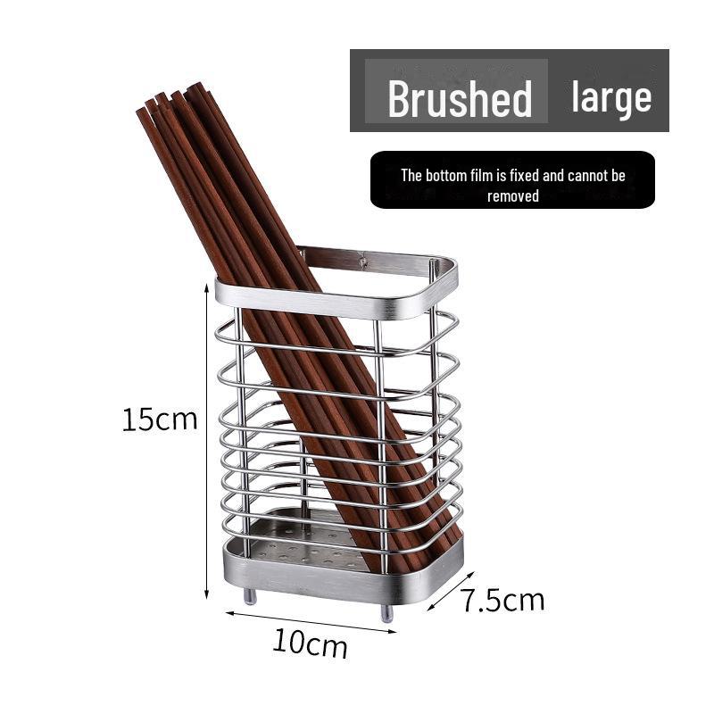 

Подвесной держатель для палочек и столовых приборов из нержавеющей стали с дренажем