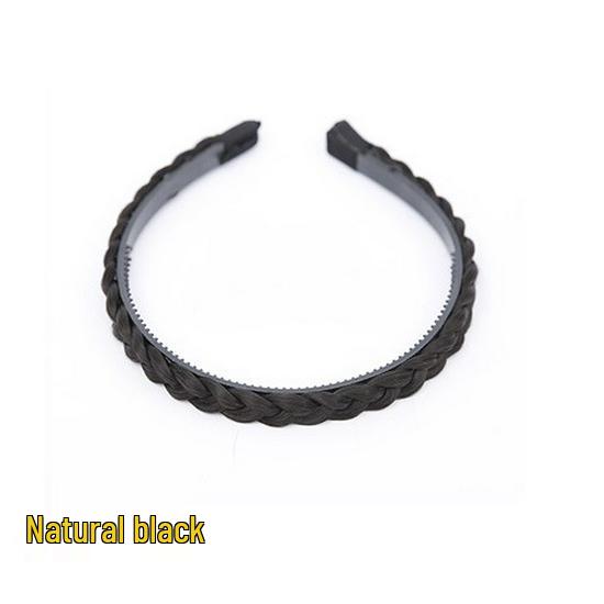 Korean Braided Non-Slip Toothed Hairband for Bangs