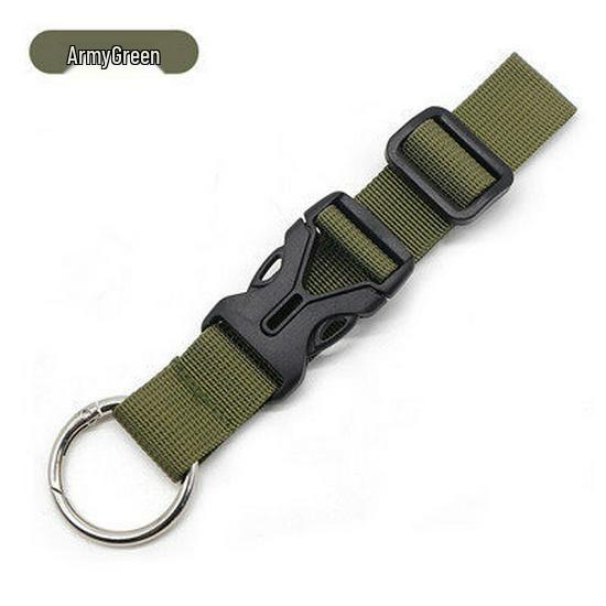 Portable Travel Backpack & Clothes Hanging Clip with Rope Hook