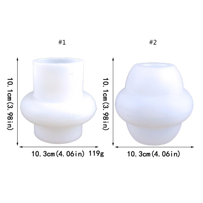 Vase Resin Mold Silicone Flower Vase Resin Mold Plant Propagation Station Mold Crystal Epoxy Mold for DIY Home Decors