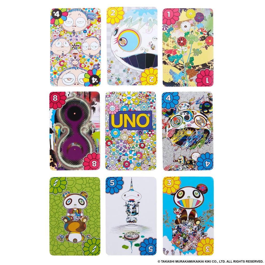 Mattel Game UNO by Takashi Murakami 7 and HJR22 Pink (Ages Up)