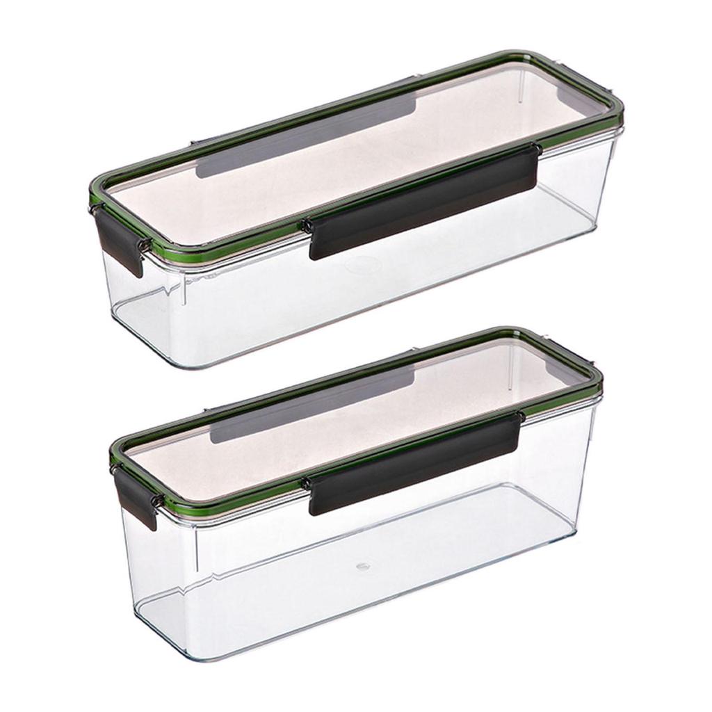 Pasta Container Noodles Box Seal Stackable Food Grade Transparent Food Containers Spaghetti Conatiner for Kitchen Dorms Office