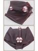 Pantaloni da uomo in pelle traforata con pene finto in carne morbida Lingerie