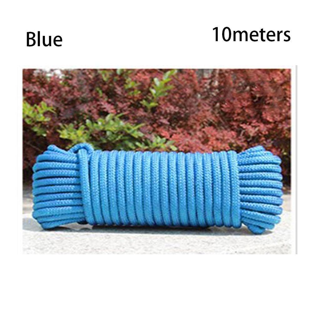 

3 мм Походное Кемпинговое Оборудование Паракорды Веревка 550 Набор для выживания Темляк Палаточные Веревки Паракордовый Шнур 5meters синий