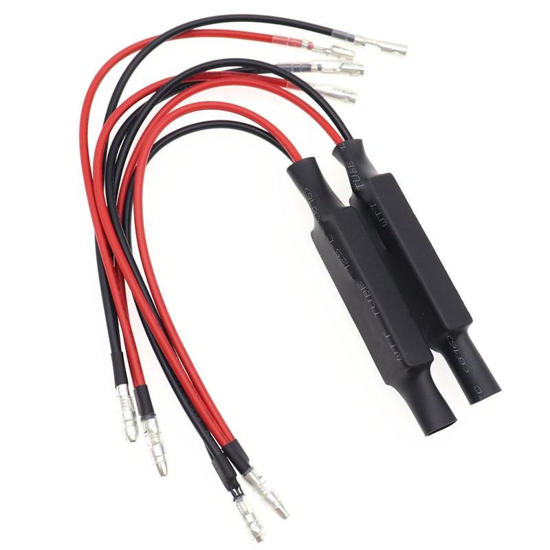 2/4 Stücke DC 12V 10W Universal Motorrad LED Blinker Anzeige Lastwiderstand Blinker Für Yamaha/Honda/Suzuki Zementwiderstand