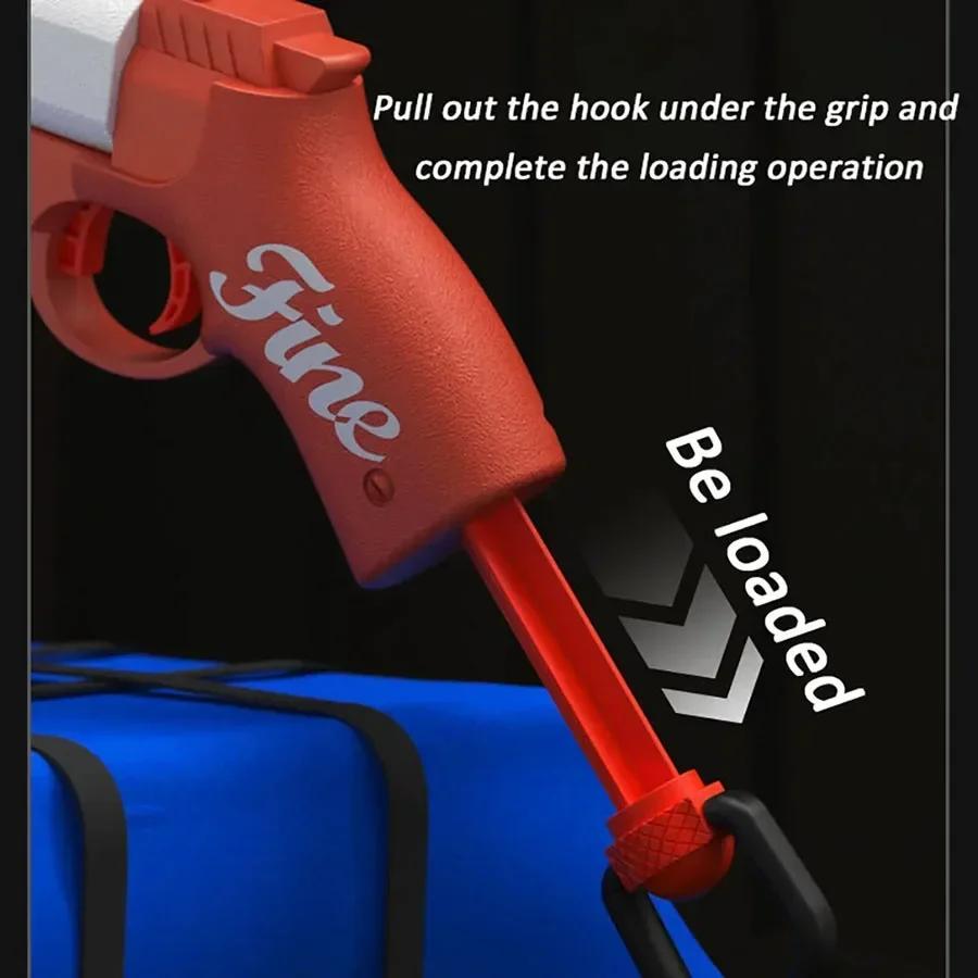 Non-Toxic Mini S686 Shell Throwing Soft Bullet Launcher Toy Gun Airsoft Foam Bullet Blaster Outdoor Weapon Children Pistol Kid Toy Gift