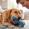 Anti-choking Dog Teething Stick Bite-Resistant Interactive Dog Toy Dog Chew Stick  Teeth Cleaning