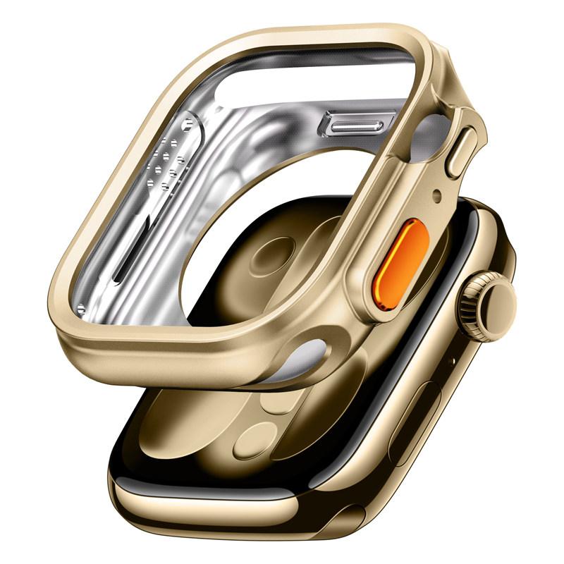 Protection Cover For Apple Watch Case 11 10 46mm 42mm Plated TPU Bumper Shell Accessories iWatch Series 10 11 Protective Cases
